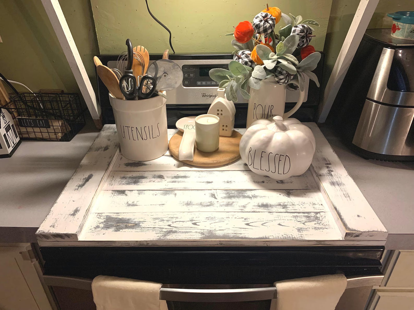 Stove Cover (Noodle Board) Fits 30" x 22" Standard Kitchen Range