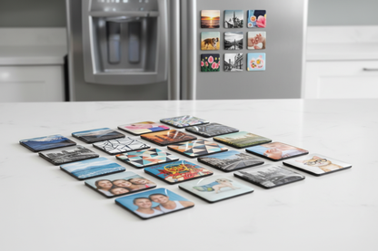 2" square refrigerator magnets